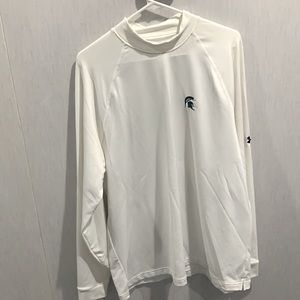 Michigan State Mock Neck Under Armour